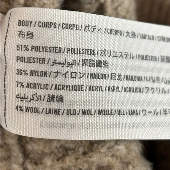 ABERCROMBIE & FITCH WAFFLE KNIT SWEATER SHORTS - Picture 7 of 7